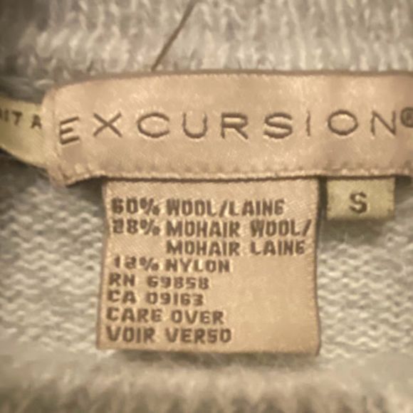 Excursion Cowl Wool Turtleneck Sweater S - Picture 3 of 5